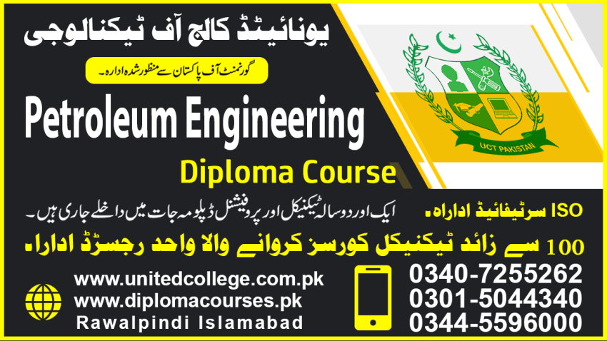 A1 PETROLEUM DIPLOMA COURSE OIL AND GAS PETROLEUM ENGINEERING DIPLOMA