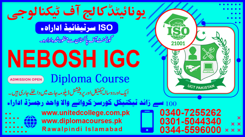 NEBOSH SAFETY COURSE IN RAWALPINDI ISLAMABAD PAKISTAN NEBOSH TRAINING 1