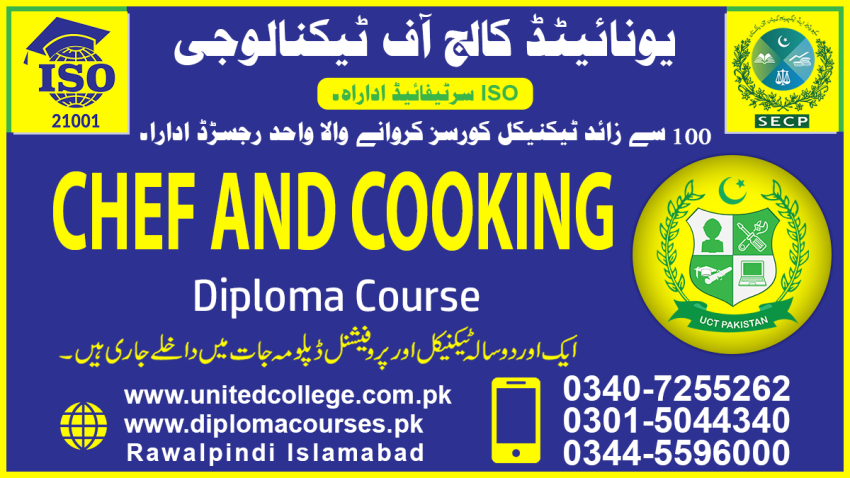 32158 CHEF AND COOKING DIPLOMA COURSE PROFESSIONAL COOKING COURSE SWABI