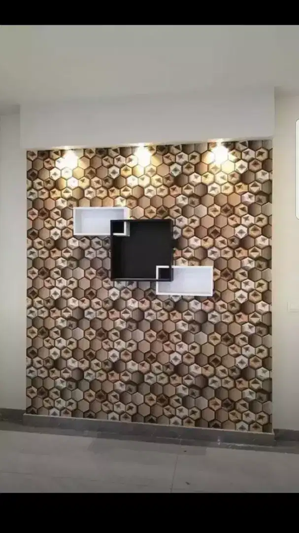 3D wallpaper with fitting 3,300