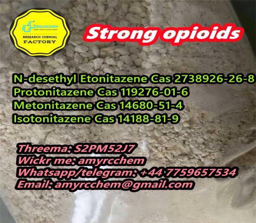 Strong opioids NdesethylEtonitazene buy Protonitazene Metonitazene supplier