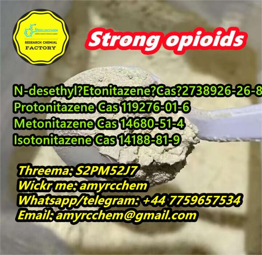 Strong opioids NdesethylEtonitazene buy Protonitazene Metonitazene supplier