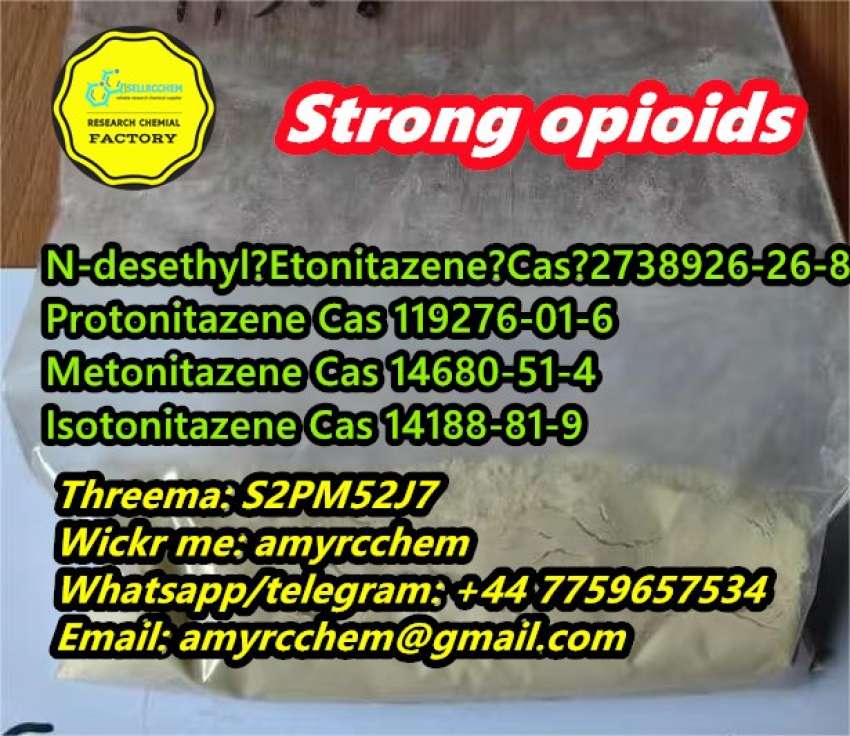 Strong opioids NdesethylEtonitazene buy Protonitazene Metonitazene supplier