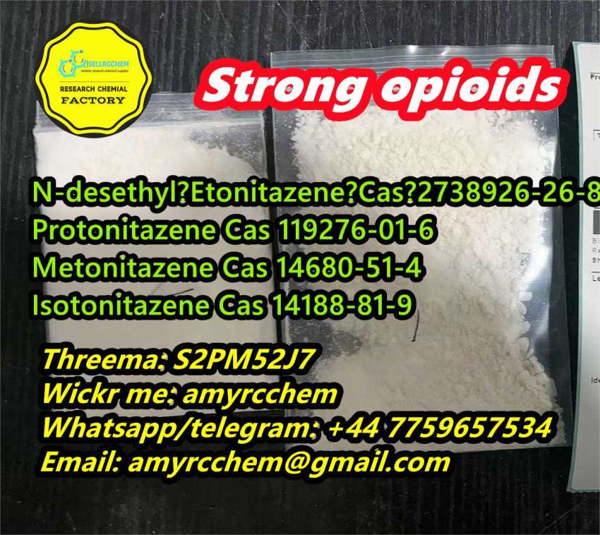 Strong opioids NdesethylEtonitazene buy Protonitazene Metonitazene supplier