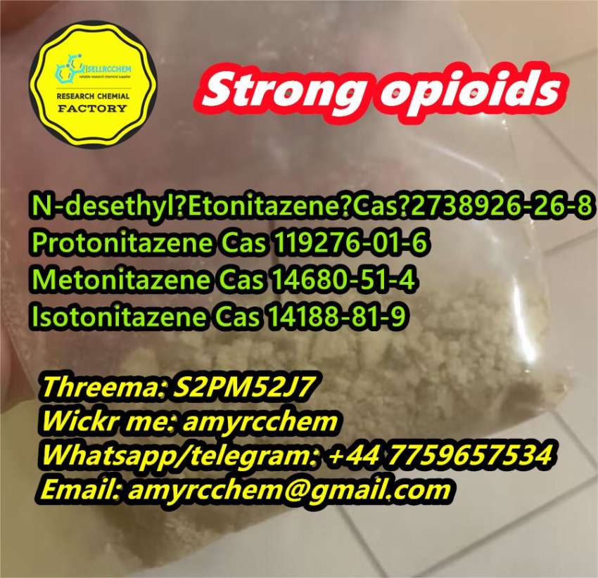 Strong opioids NdesethylEtonitazene buy Protonitazene Metonitazene supplier