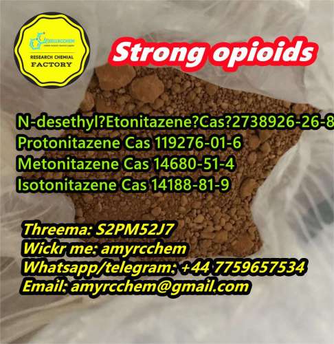 Strong opioids NdesethylEtonitazene buy Protonitazene Metonitazene supplier