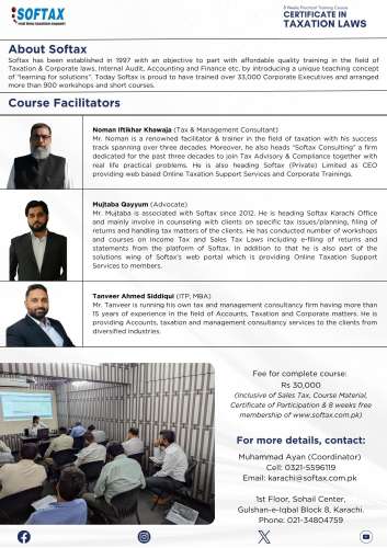 Master Pakistan's Taxation Laws