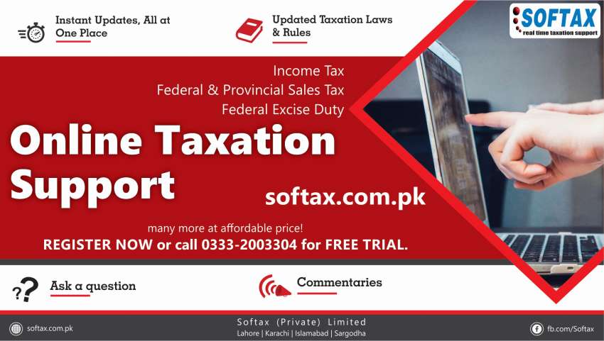 Online Taxation Support (Income Tax & Sales Tax)