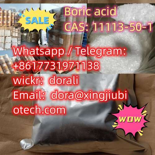 Top Pure Boric Acid FlakesChunks CAS 1111350 Safe Clearence