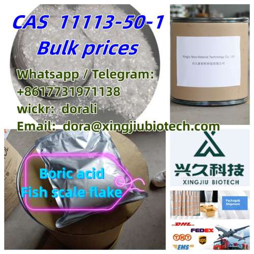 Top Pure Boric Acid FlakesChunks CAS 1111350 Safe Clearence