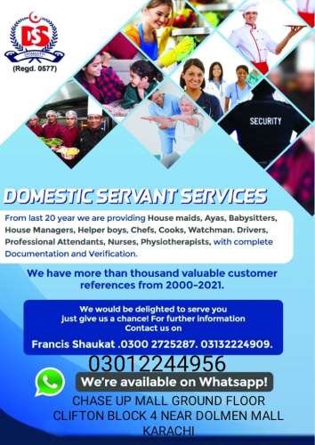 Domestic servant service