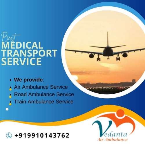 Use Vedanta Air Ambulance Service in Guwahati for the Healthcare Team