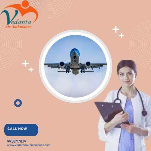 Get Hitech ICU Setup for Vedanta Air Ambulance Service in Pune