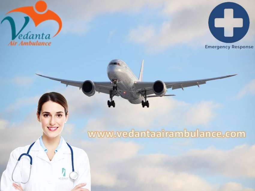 Now Easily Transfer Patients to Vedanta Air Ambulance Service in Ranchi