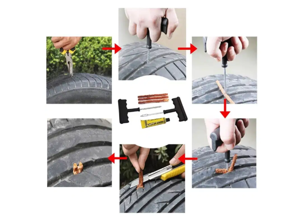 Emergency Safety Delicate Tubeless Tire Tyre Puncture Plug Car Instant