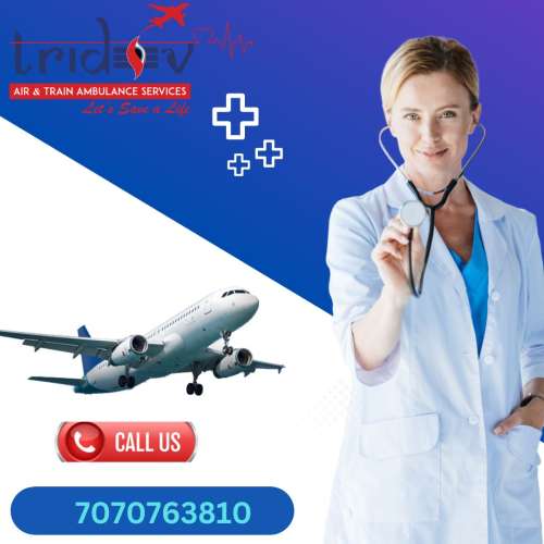 Fully Featured Medical Care by Tridev Air Ambulance Service in Silchar