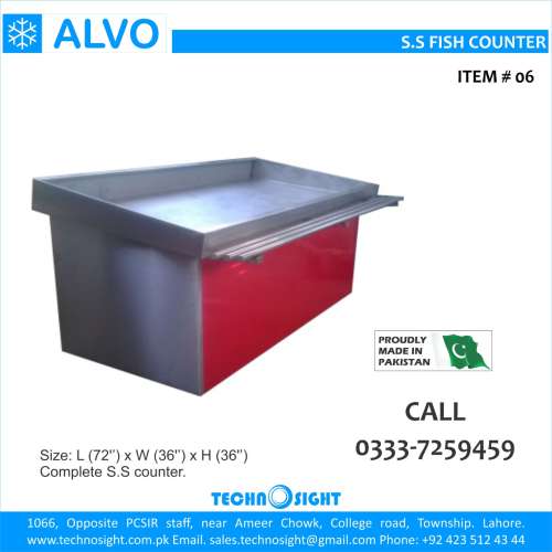 ALVO Meat Cutting Counter,Meat Display Chiller,Carcass Hanging Chiller,Meat Shop