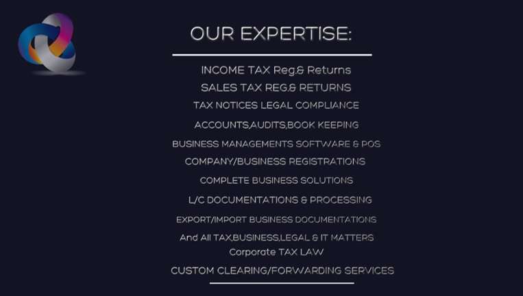 Sales Tax Monthly Returns, Registration and All Corporate Tax Services