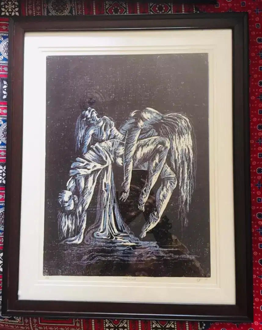 Aquatint Painting For Sale