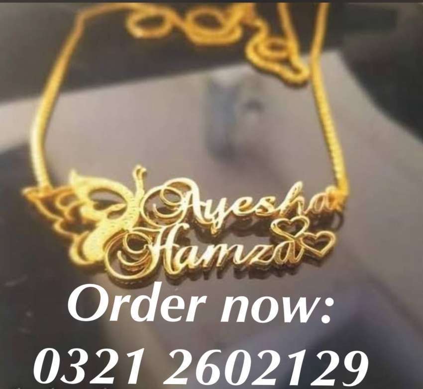 Customize name jewelry locket Pendants rings necklace Coatpin cufflinks bracelet