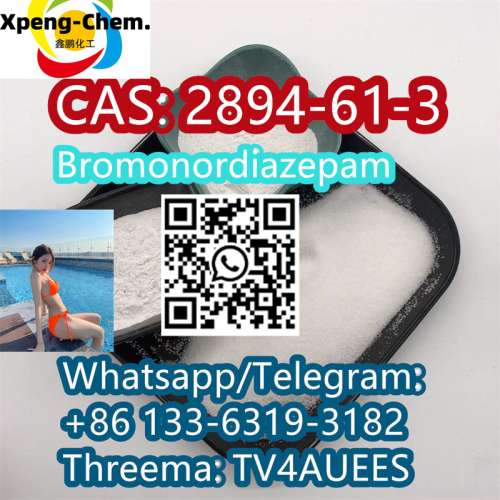 high quality   in Stock with Factory Price and Safe Delivery  Bromonordiazepam