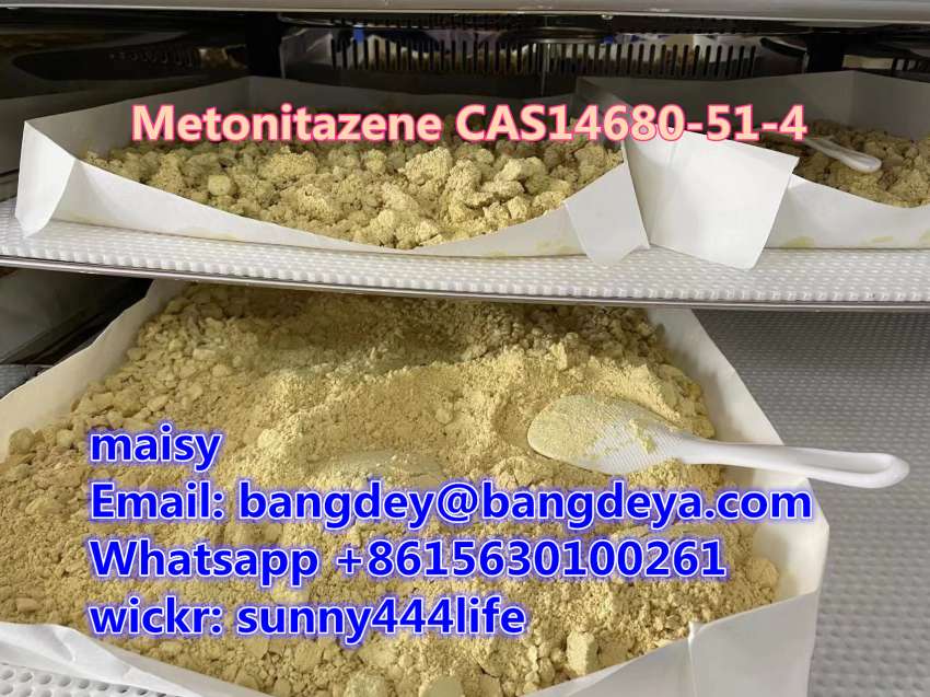 Metonitazene opiod yellow powder