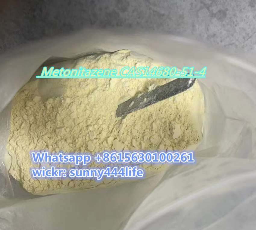 Metonitazene opiod yellow powder