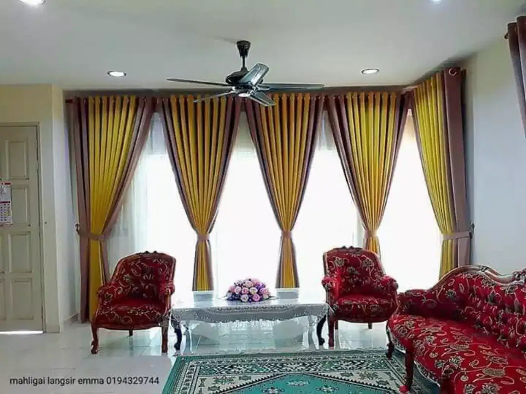 Curtains with blends latest style in bahria town Phase 4 Rawalpindi