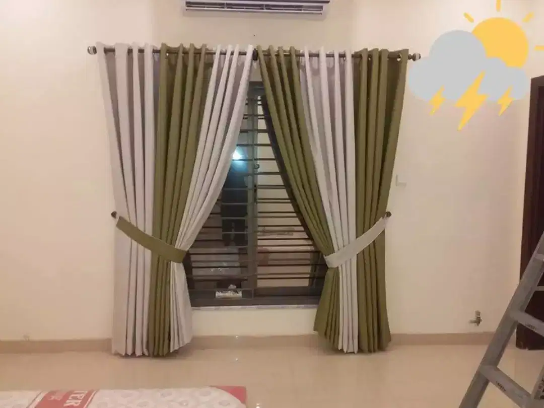 Curtains with blends latest style in bahria town Phase 4 Rawalpindi