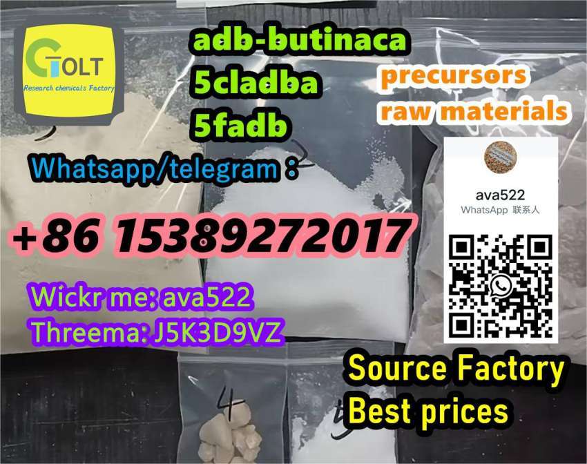 buy 5cladba adbb Adbbutinaca 5fadb precursors materials Threema: J5K3D9VZ