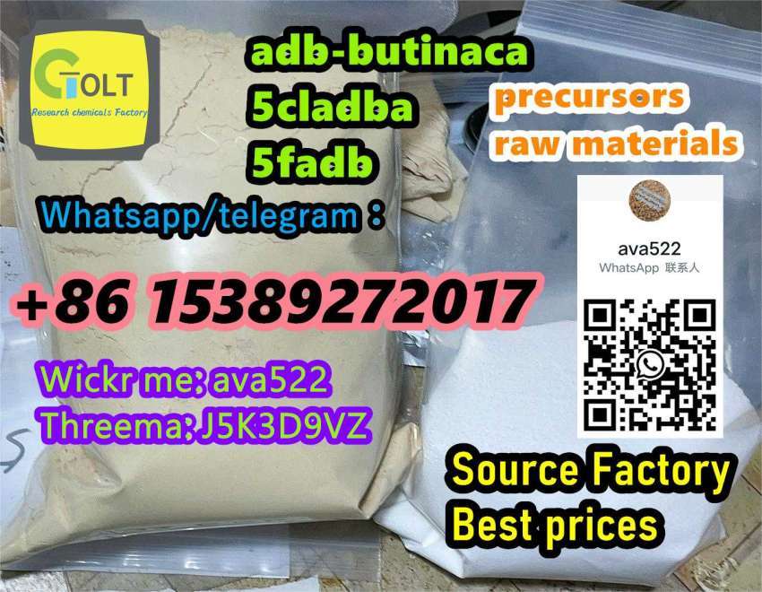 buy 5cladba adbb Adbbutinaca 5fadb precursors materials Threema: J5K3D9VZ