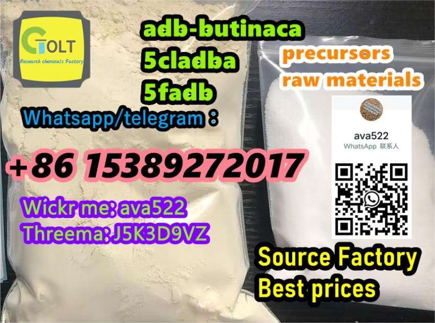 buy 5cladba adbb Adbbutinaca 5fadb precursors materials Threema: J5K3D9VZ