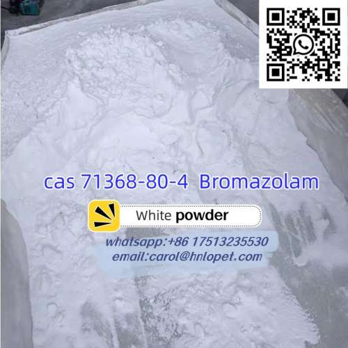 Bromazolam CAS 71368804 white powder high purity