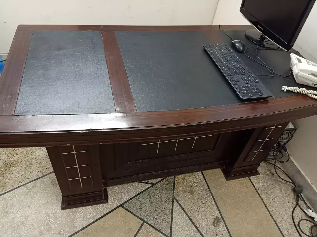 Computers and office furniture