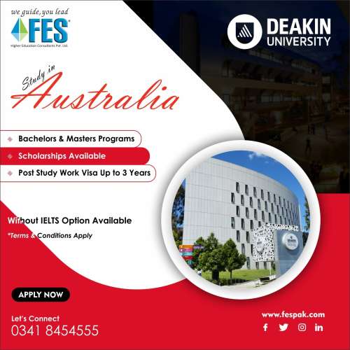 Study in AustraliaIn House Session of Deakin University