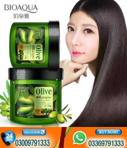 BIOAQUA Natural Olive Hair Soft Mask 500 gm In Karachi