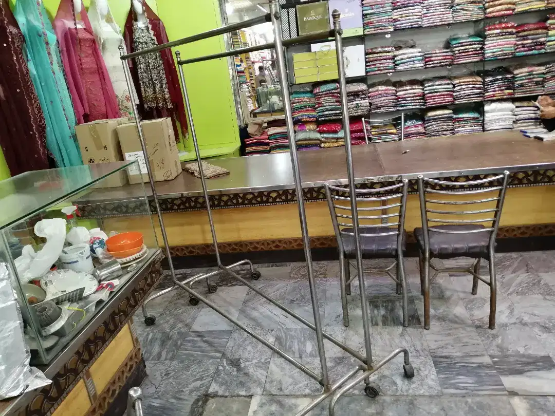 Stand for Hangers, Stainless steel, original price was 3600, Now 1800