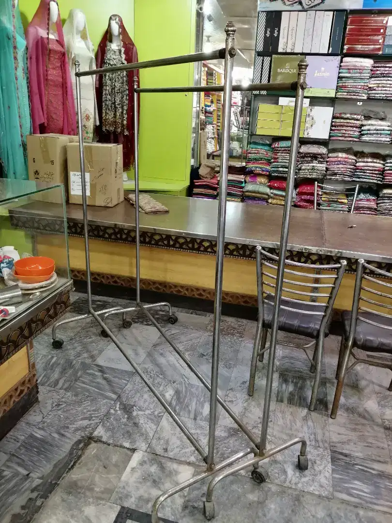 Stand for Hangers, Stainless steel, original price was 3600, Now 1800