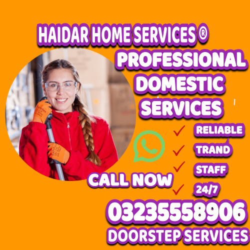 Servant provider in Lahore Pakistan