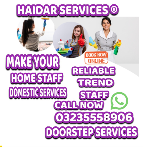 Servant provider in Lahore Pakistan