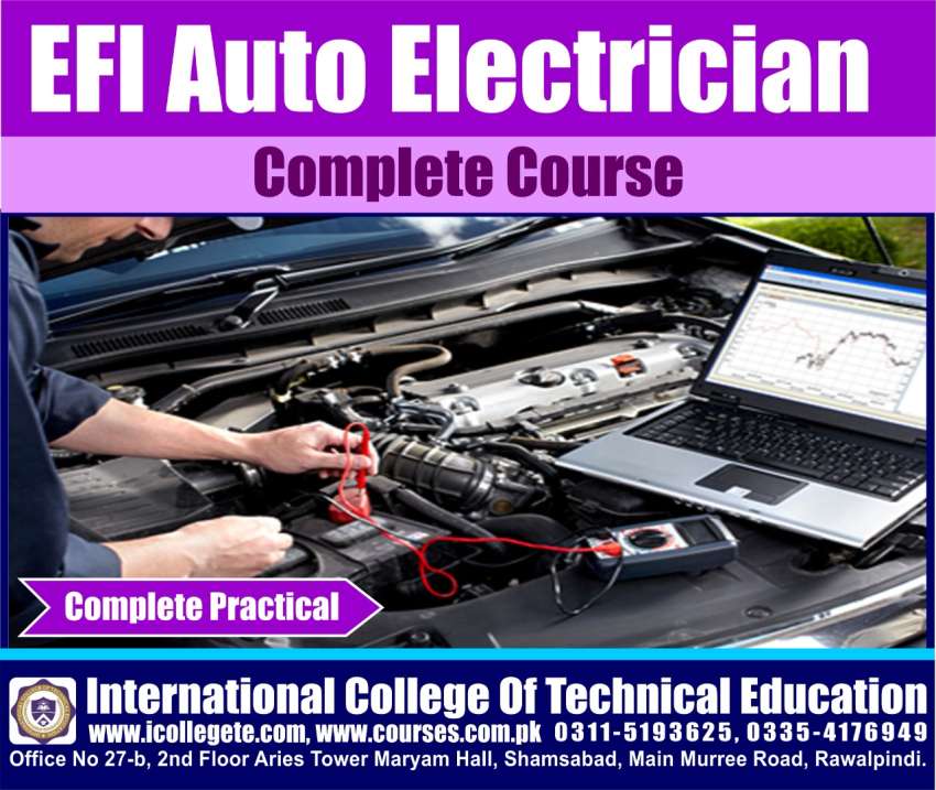 EFI Auto Electrician Course In Shiekhupura,Okara