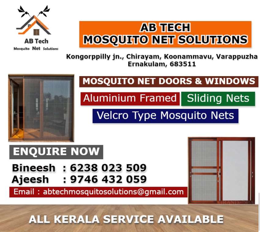 Best Velcro mosquito Nets in Kalamassery Muvattupuzha Malikampeedika