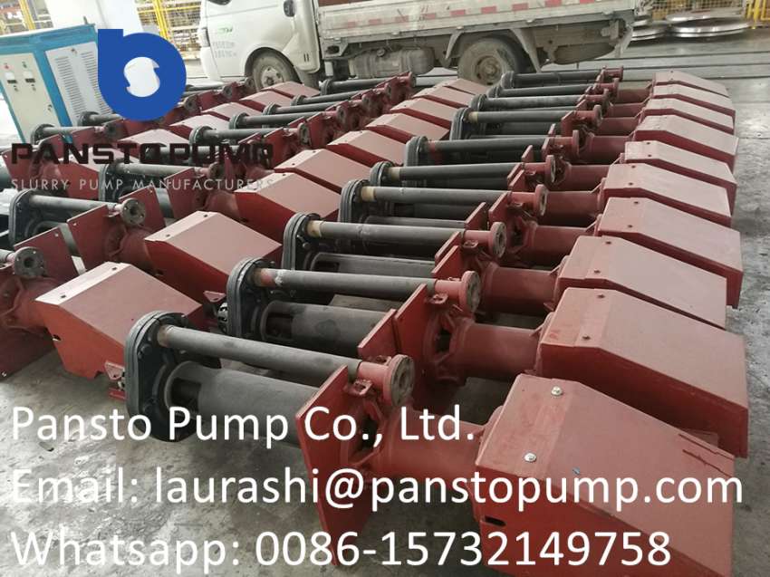 High Performance and High Quality Metal Rubber Lined Submerged Pump