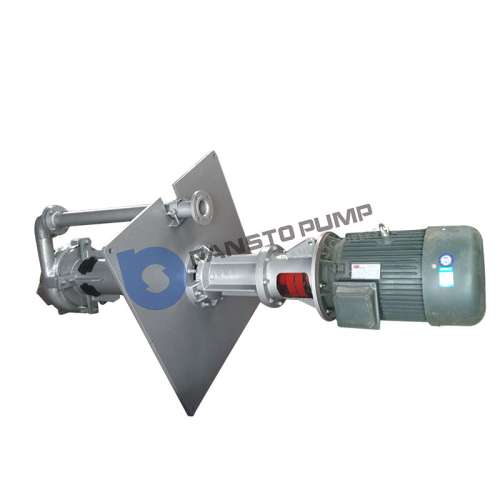 Corrosion Resistant High Density Open Impeller Submersed Slurry Pump