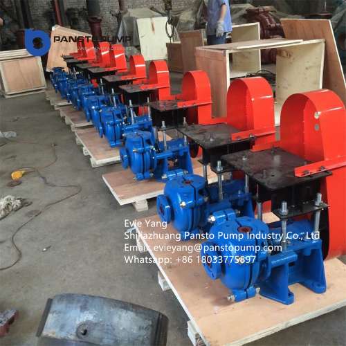 PH series heavy duty centrifugal horizontal slurry pump