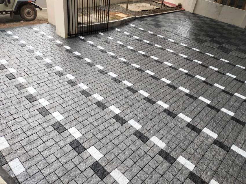 Modern Natural Stone Works in Trivandrum Attingal Pattom Balaramapuram