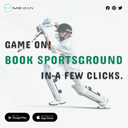 Booking Sportsgrounds with equipment