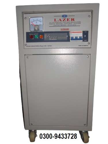 Voltage Stabilizer for lowHigh Volt issues, copper single  3 phase servo motor