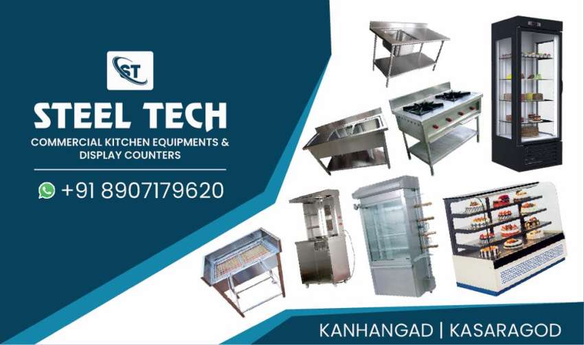 Best Commercial Kitchen Equipment Manufacturers in Kasaragod Kanhangad Nileshwar