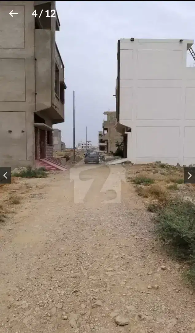 Plot 134 Sq Yards West Open Corner 40 ft road Prime Location For Sale